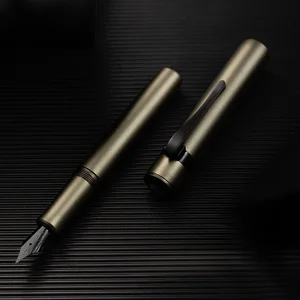 Hongdian M2 Fountain Pen Mini Black Forest Metaverse Design EF F Ujung Pena Perlengkapan Kantor Sekolah Alat Tulis Tulis Hadiah Berkualitas Tinggi 8 alat tulis mini penjualan terbaik - №
