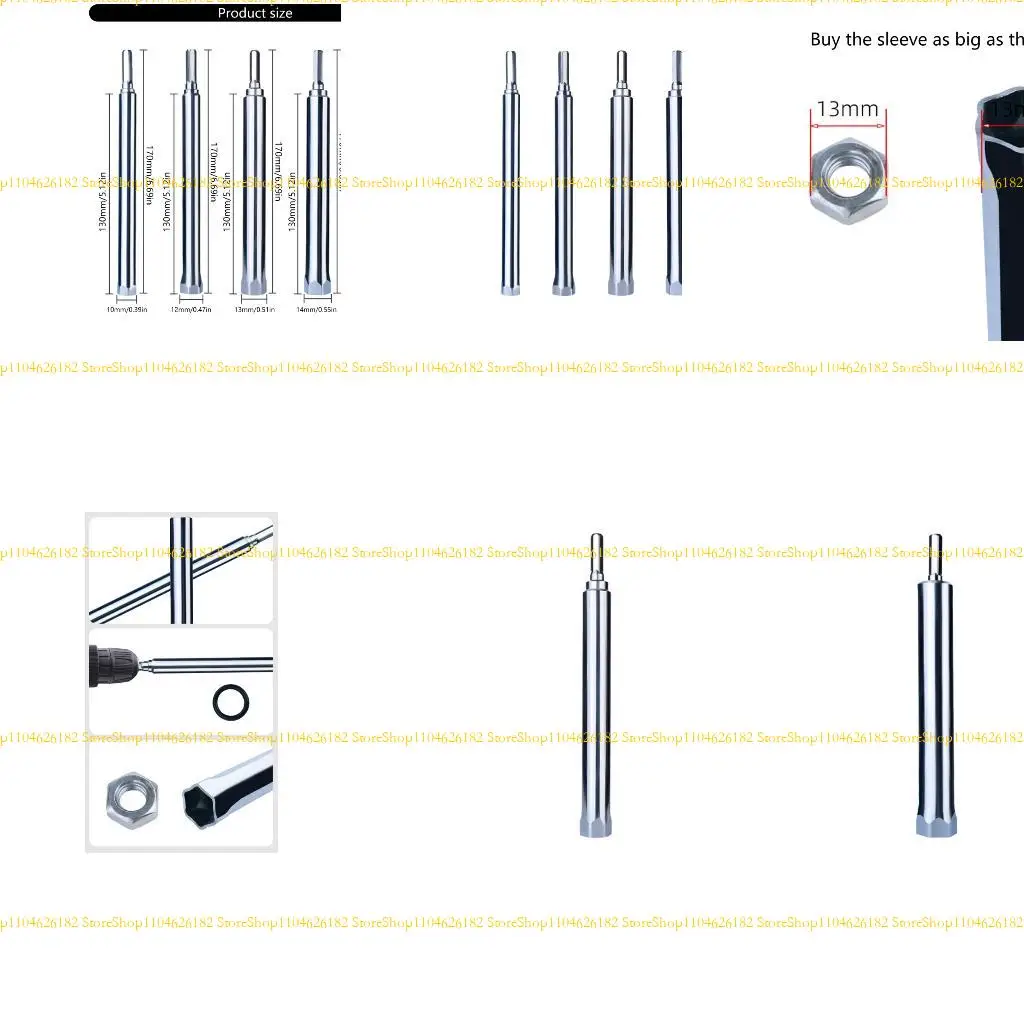

Q2Q4 1/4/5Pcs Ceiling Leveling Sleeves 10-17mm for Easy and Accurate Installation