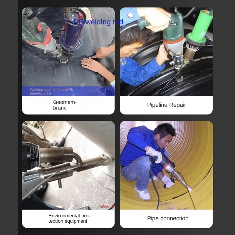 8844Extrusion Plastic Welding Gun PP PE 220V Plastic Extrusion Welding Machine Hot Air Plastic Welding Gun Extru