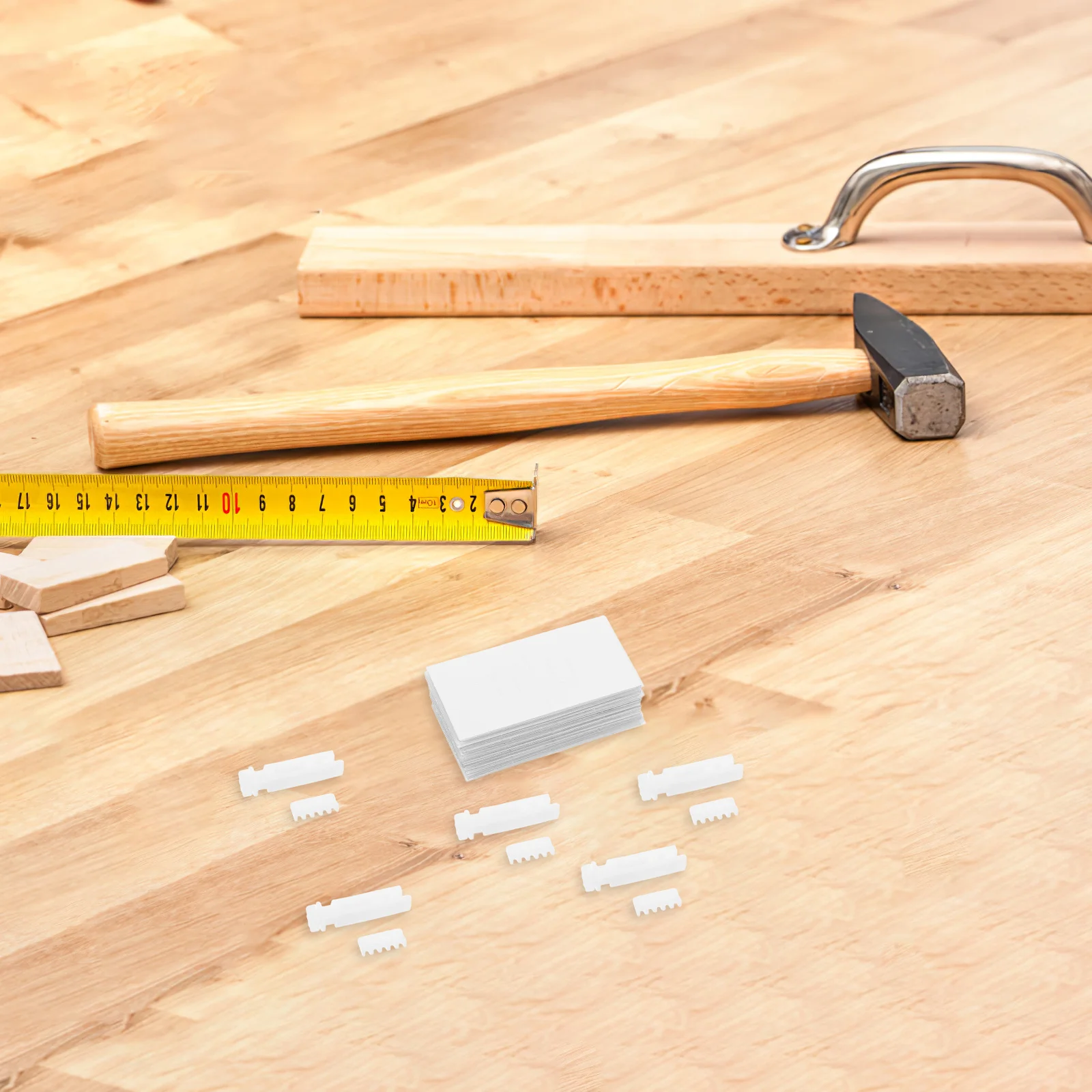 مجموعة واحدة من أدوات إصلاح أعمى عمودية ملحقات تروس جذعية بيضاء عملية سلسة أجزاء شرائح بديلة للمكتب المنزلي