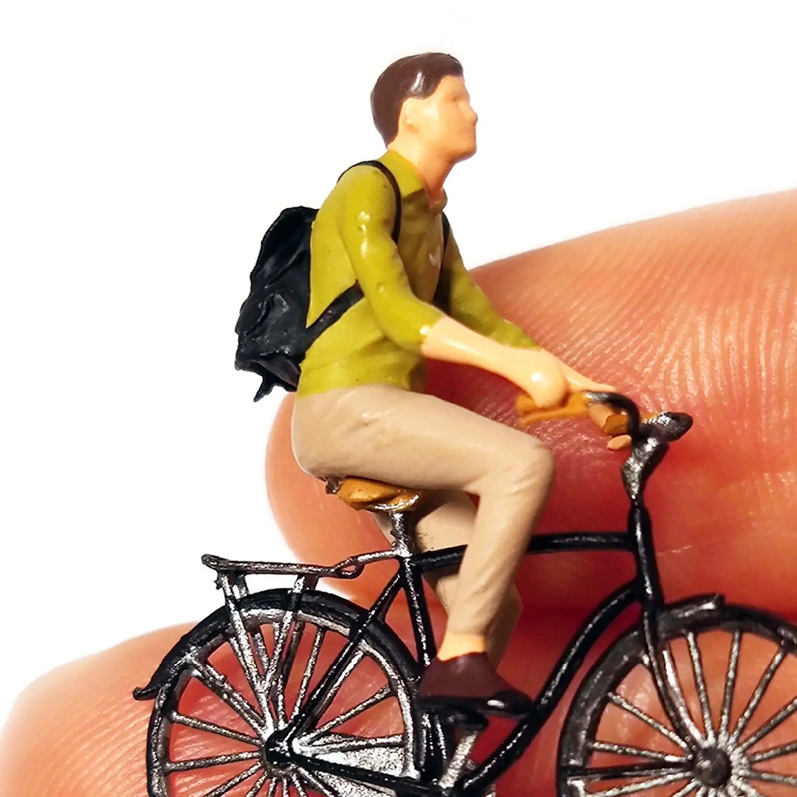 Figuras de personas pintadas a escala 1:64 de resina, diseño de escena de Diorama, personas pequeñas