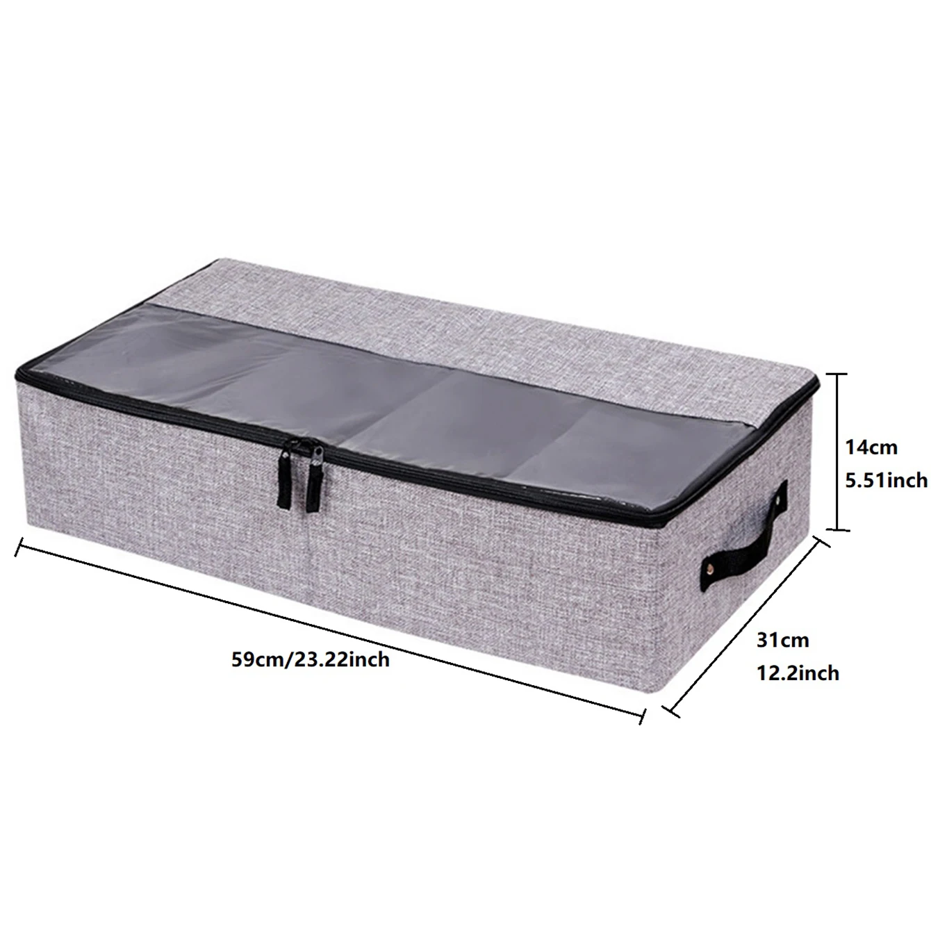 Shoe closet storage transparent shoe box household space-saving bed bottom shoe cabinet anti-dust shoe and boot storage box