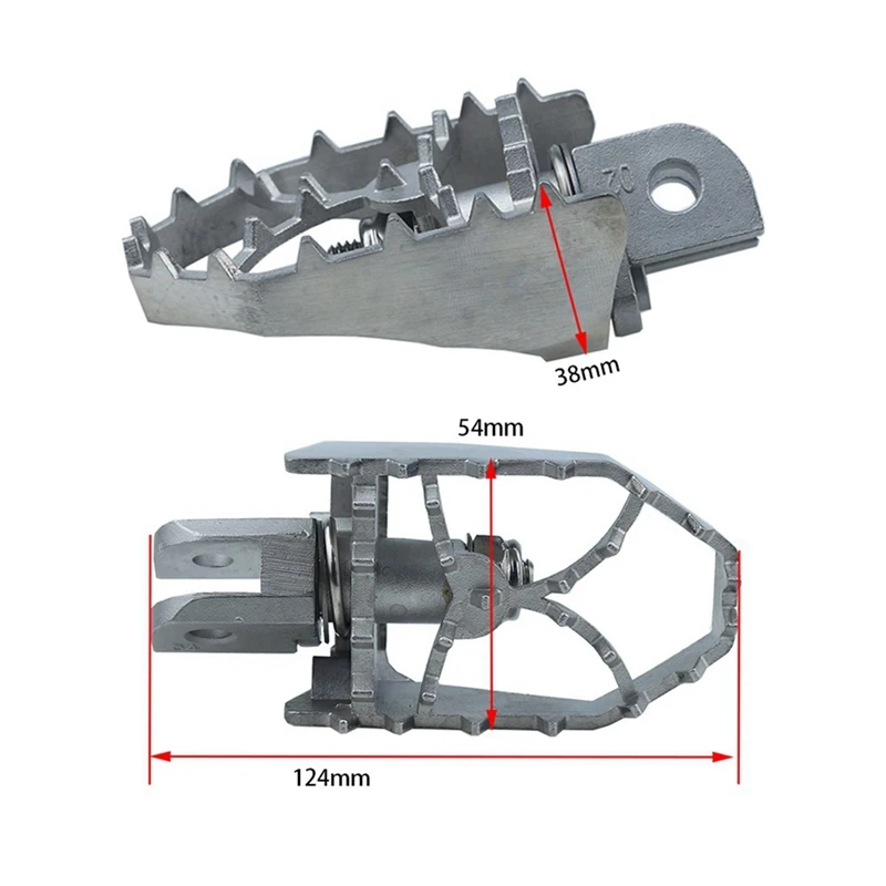 Retrofit Pedals Aluminum Alloy Motorcycle Accessories For Ducati MULTISTRADA 950 Multistrada 1200 1200S 1200