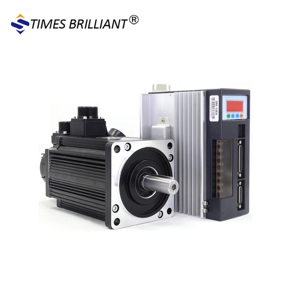 China Supply 220v 130mm 2.3Kw 15Nm 1500rpm servo motor with 3m cable and driver cnc kit AC   