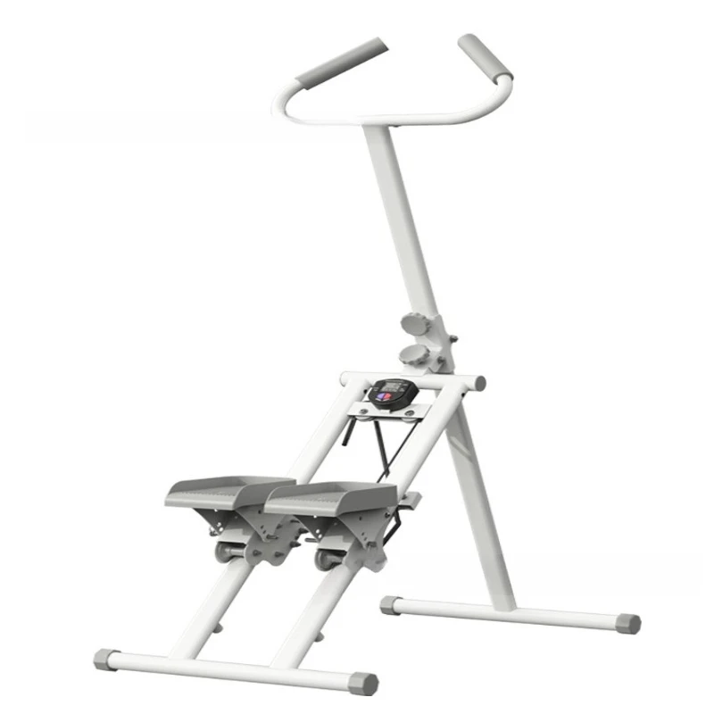Mini Stepper Home Silent Mountaineering Machine with Handle Fitness Equipment Fat Reduction Skinny Leg Shaping Aerobic