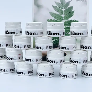 Overgrips de tenis recubiertos de colores, color blanco y negro, empuñaduras de bádminton, cintas transpirables para raqueta de tenis, bandas para el sudor para caña de pescar