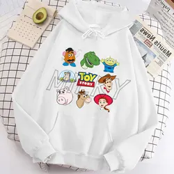 Woman Sweatshirts Toy Story Hoody Streetwear Harajuku Women's Hoodies Buzz Lightyear Woody Hoodie Clothing Women's Hooded Female