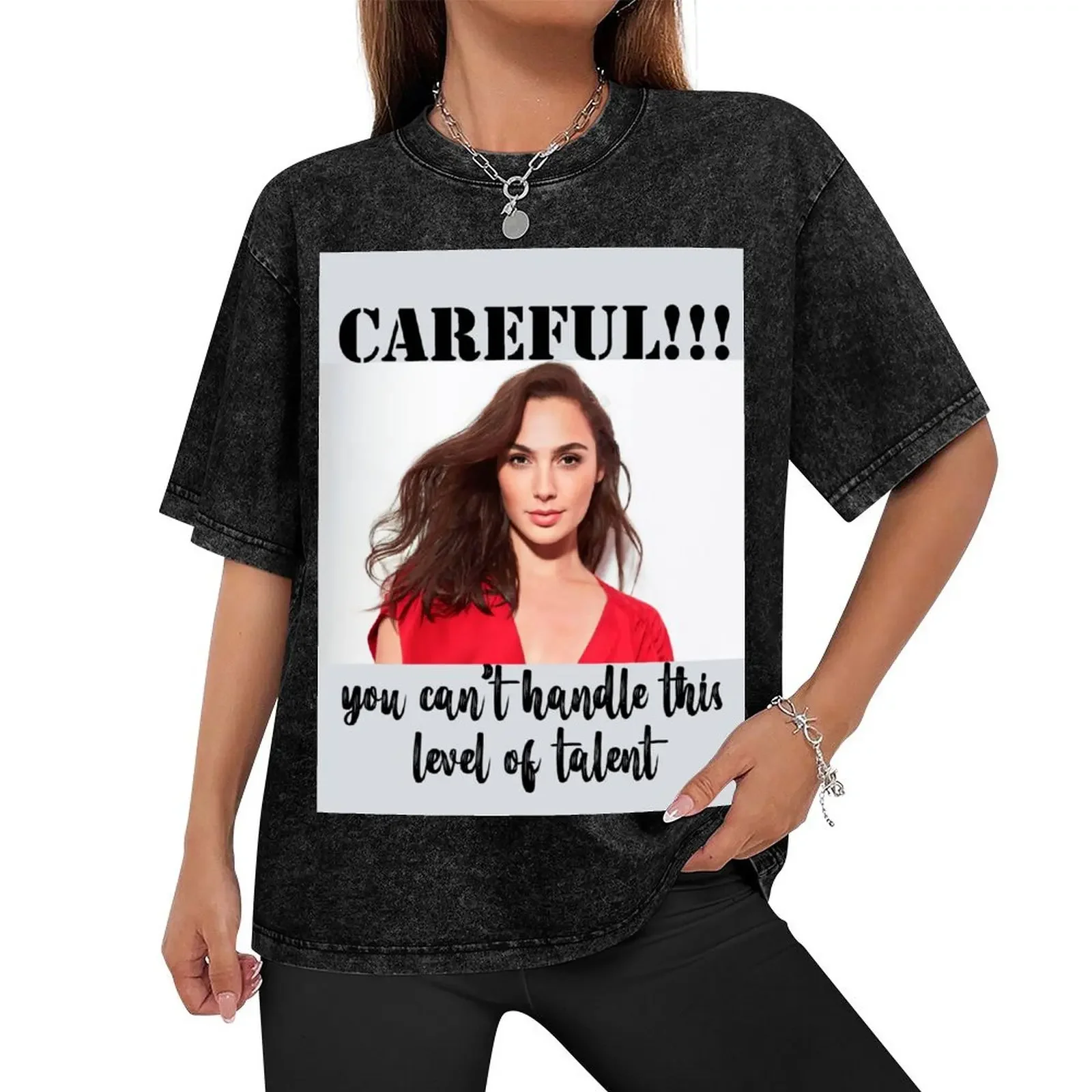 you can't handle.. gal gadot T-Shirt customizeds anime designer t shirt men