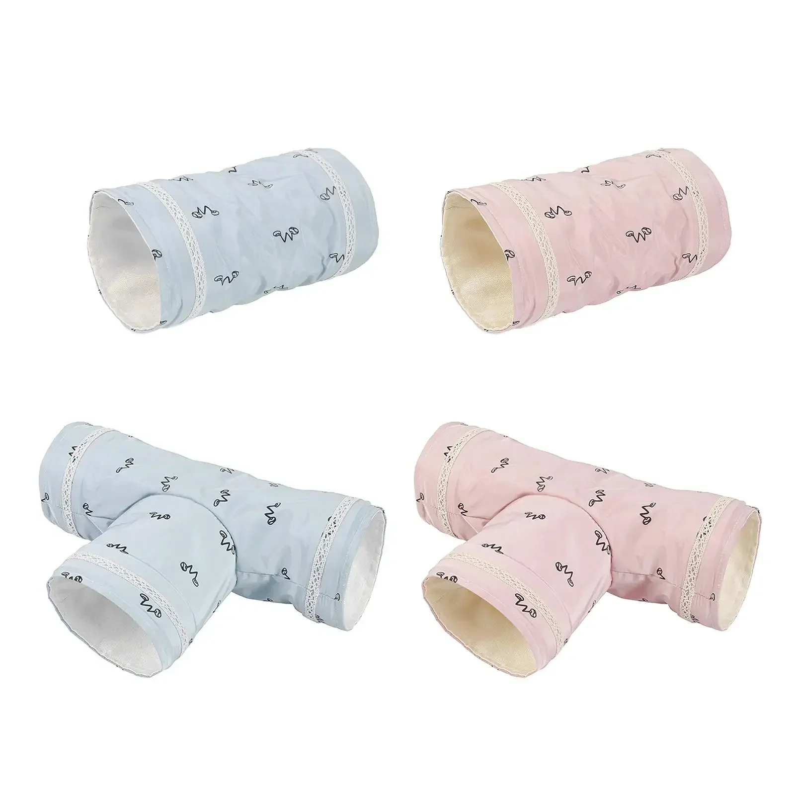 Guinea Pig Tunnel Tube Chinchilla Hedgehogs Dutch Rats Hamsters Cage Accessories Supplie Bearded Dragon Small Animal Pet Bed Toy