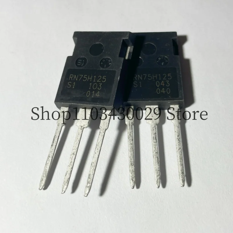 

10Pcs New Original RN75H125S1 RN75H125 TO-247 75A 1250V IGBT Power Tube