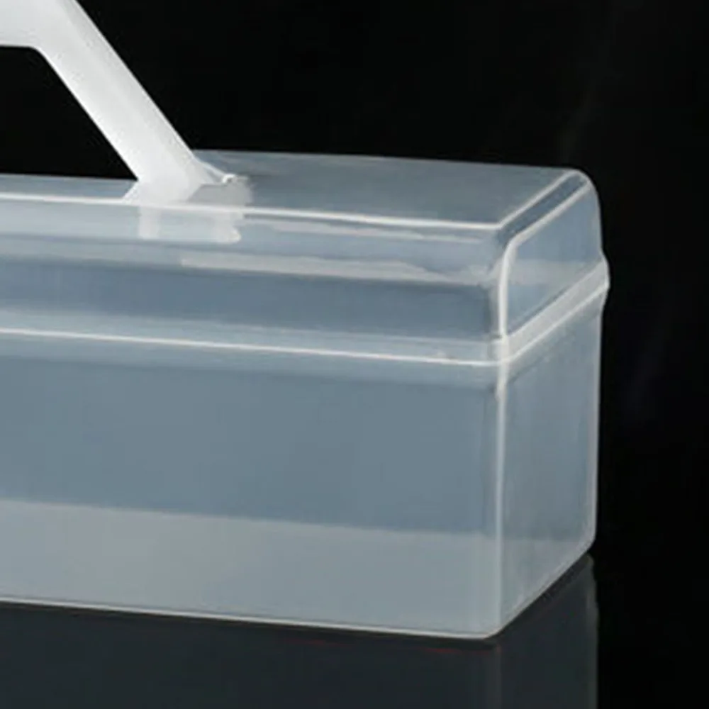 Caja Organizadora de Cartas de Juego de PP, Transparente, con Tapa Abatible, de Gran Capacidad, para Guardar Cartas Coleccionables en Casa