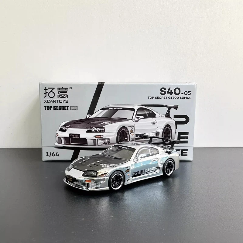 

1:64 Scale Supra GT300 Simulation Alloy Car Model Static Display Collectible Toy Gift Souvenir Decoration