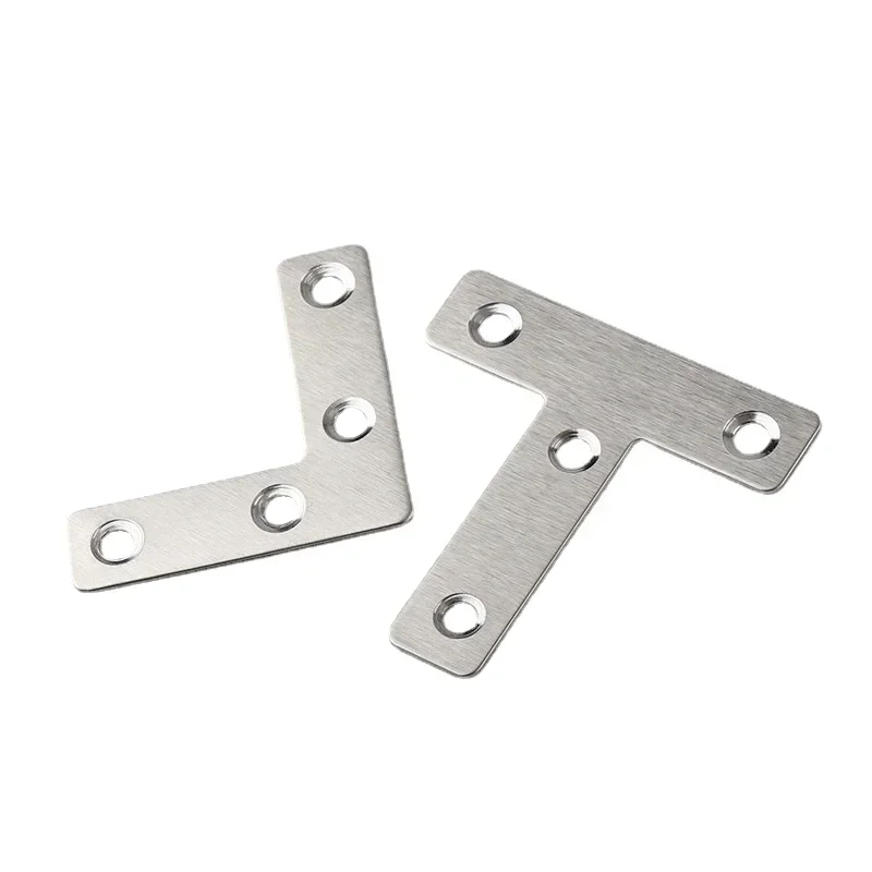 T Designator L Connecting Plate Flat Angle Designator 90-degree Right Angle Fastener Retainer Stainless Steel Angle Connector