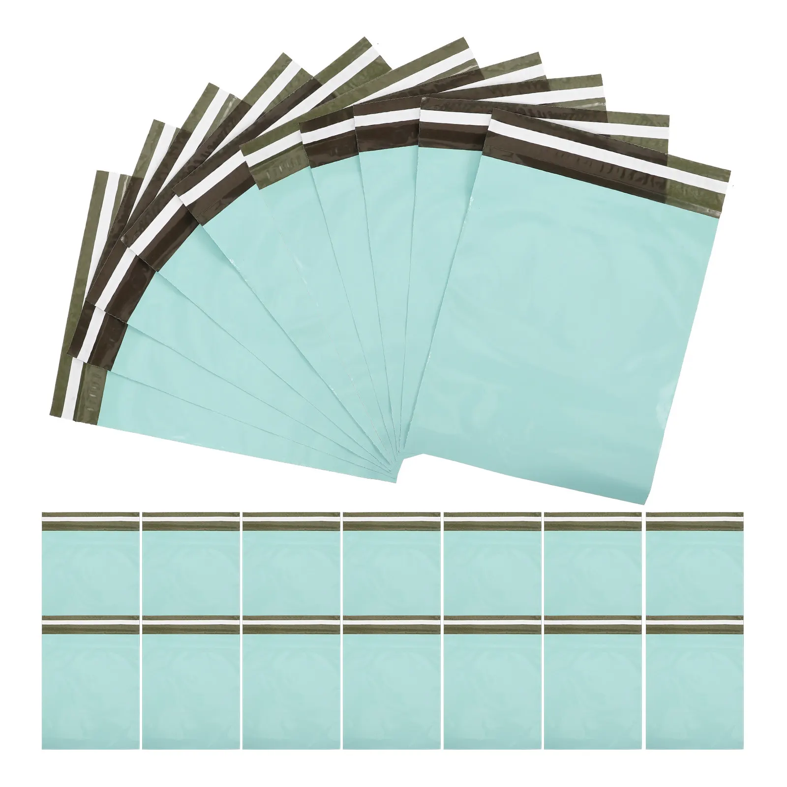 50Pcs Bright -Sealing Shipping Bags Sturdy Mailing Envelopes for Small Business Clothing Logistics Packaging Supply