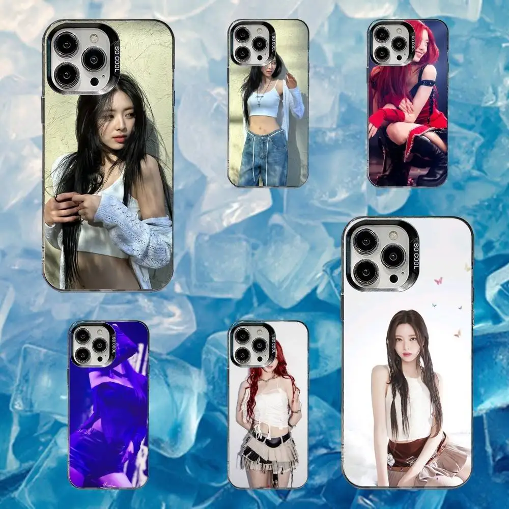

Y-Yuna CAKE Singer Phone Case For iPhone 16,15,14,13,12,11,Mini,Pro,SE,MAX White Matte Shockproof Cover