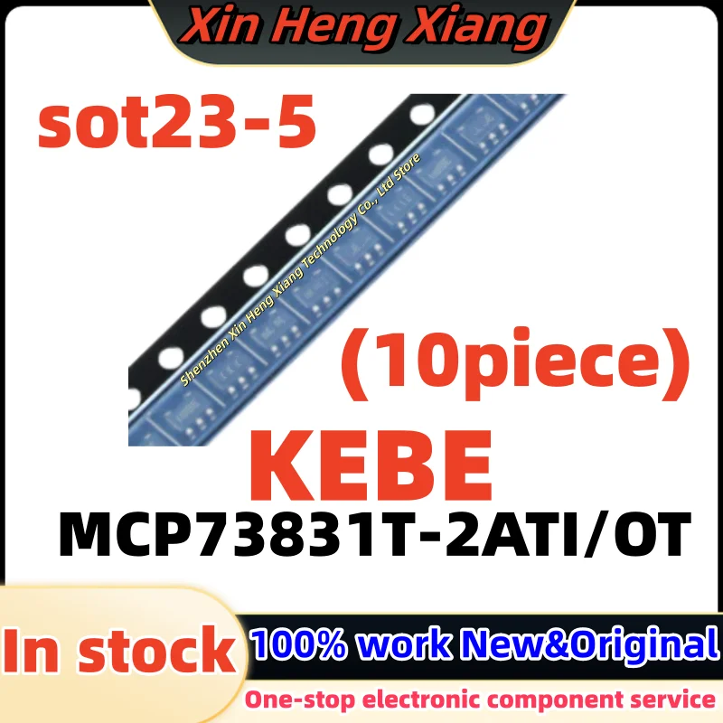 (10 piezas) KEBE MCP73831 MCP73831T-2ATI/OT MCP73831T-2ATI MCP73831T sot23-5