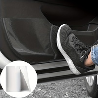 Car Transparent Protective Film-7.87in * 39.37in-door Bowl-door Sill-interior-car Paint-anti-dirty PVC Material