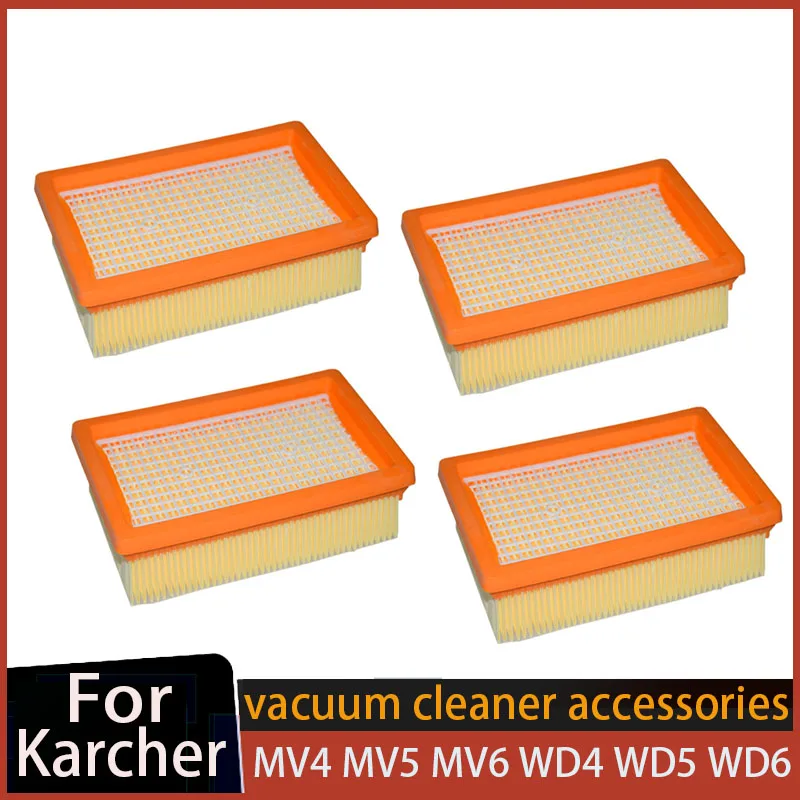 Filtro aspirapolvere per KARCHER MV4 MV5 MV6 WD4 WD5 WD6 aspirapolvere Wet & Dry parti di ricambio #2.863-005.0 filtri hepa