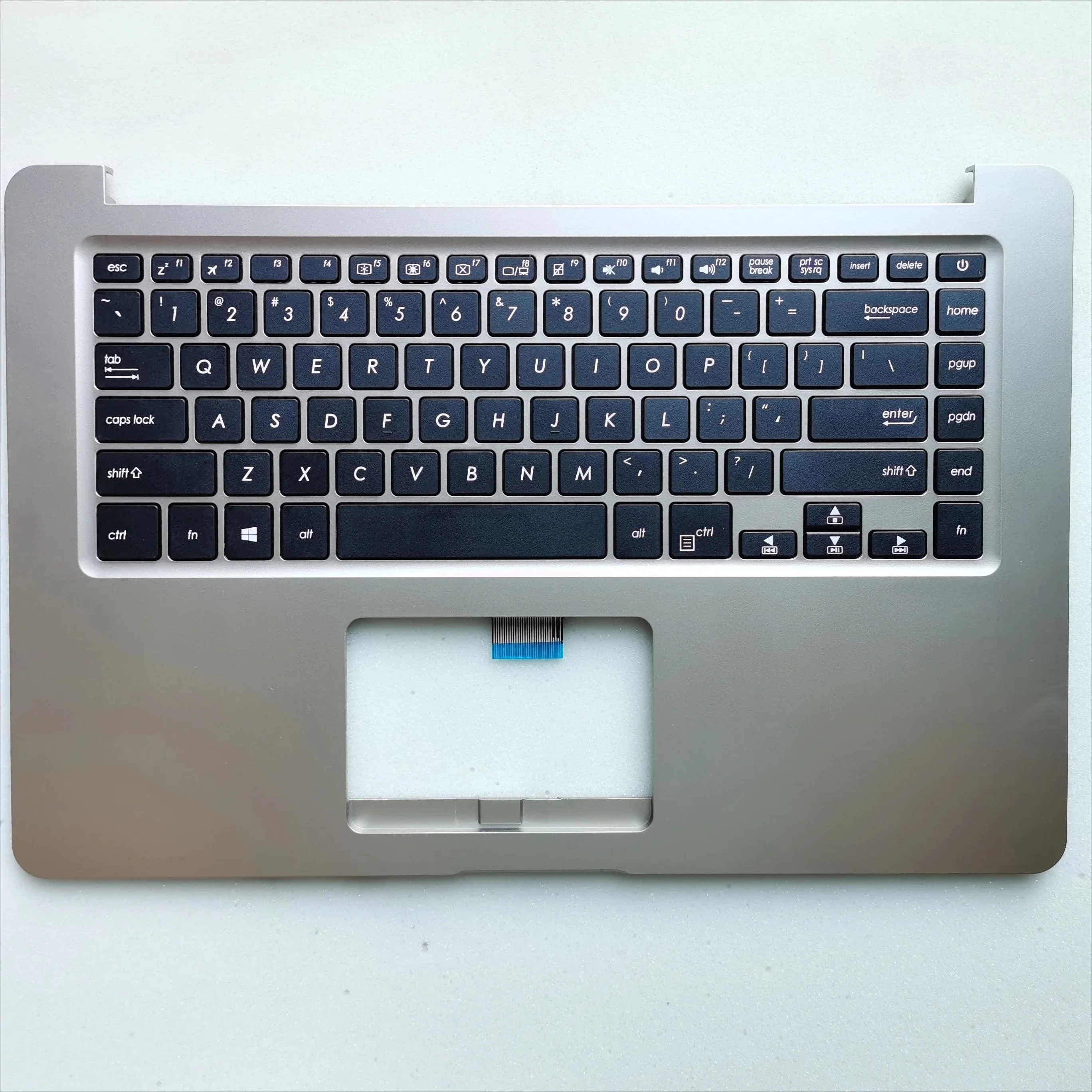 新しいラップトップ Asus S15 S510UA S5100U S510UA X510UA A510U 上部ケースベースカバーパームレストキーボード/ボトムケース