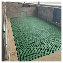 60x60cm High Strength Plastic Slat Floor for Goat Farming Wholesale Price Plastic Slatted Floor Goat