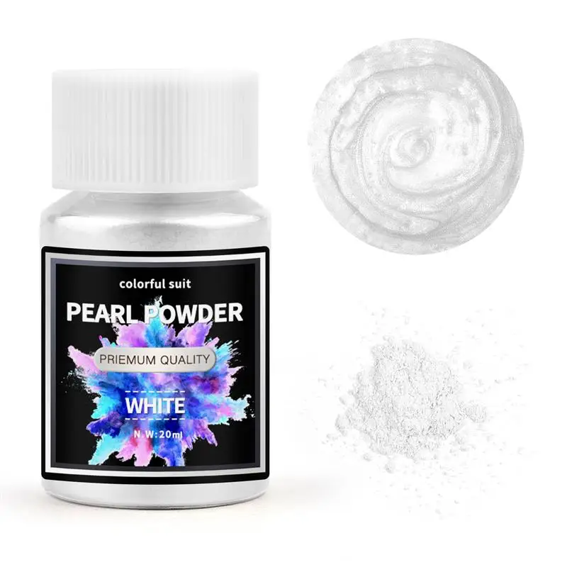 20ml Resin Pigment Filler Pearlescent Powder Coloring Dye DIY UV Epoxy Resin Jewelry Making Crafts Tools Nail Art Decoration