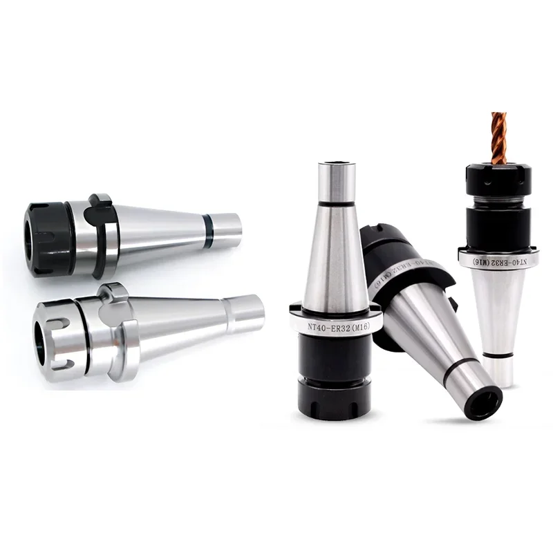 NT40 NT30 ER16 ER20 ER25 ER32 ER40 كوليت تشاك أداة حامل لآلة طحن الوجه باستخدام الحاسب الآلي NT ER طحن مستقر #4