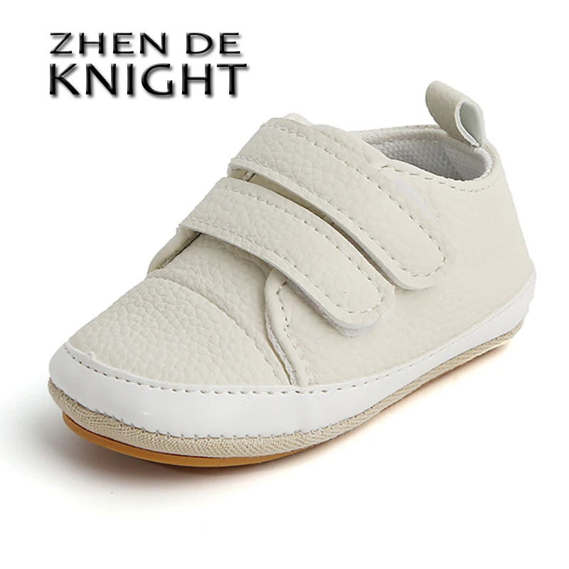 Mannelijke Baby Wandelschoenen Lente En Herfst Nieuwe Enkele Schoenen Magische Zachte Bodem Antislip Vrouwelijke Baby Indoor Babyschoenen