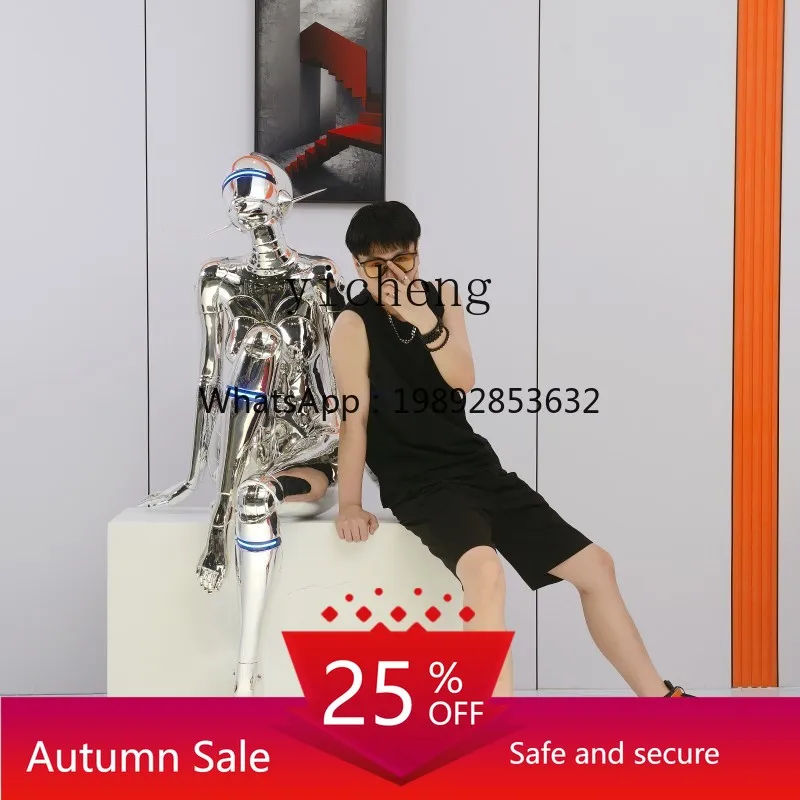 Large scale jewelry exhibition hall floor decoration machinery centralized control mountain machine electroplating sculpture