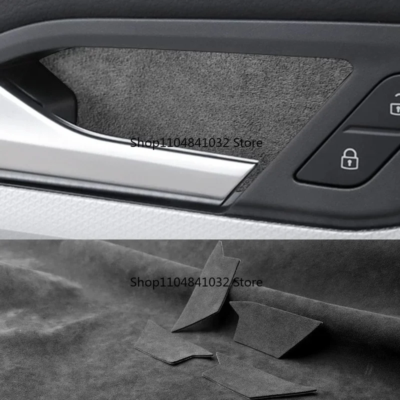 Passend voor Volkswagen Golf 8 MK8 2026 2025 2024 2023 2022 2021 Suède binnendeurgreep beschermende stickers