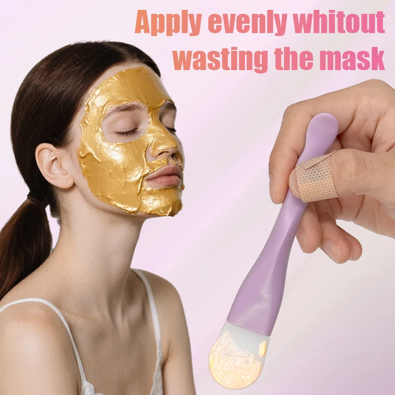 Face Mask Brush Skin Care Blender Foundation Applicator Concealer Brush Beauty Makeup Tool Flat Soft Hair Facial Cleansing