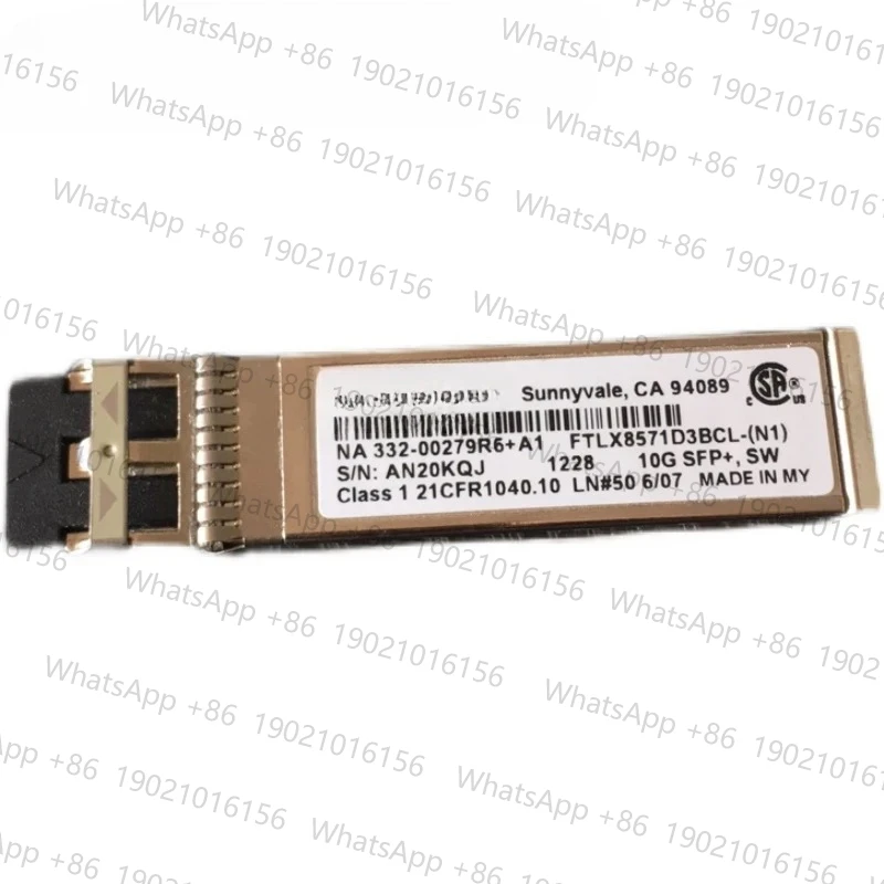 

FTLX8571D3BCL-N1 332-00279R6+A1 Оптический модуль 10 ГБ SFP+10 ГБ