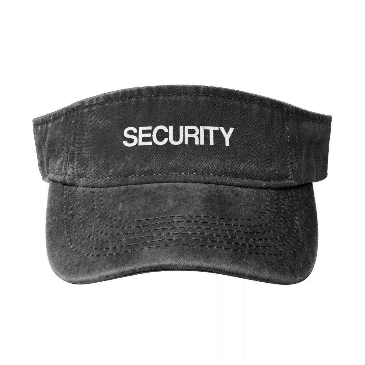 

SECURITY Letter Empty Top Baseball Sun Cap Summer Adjustable Baseball Cap