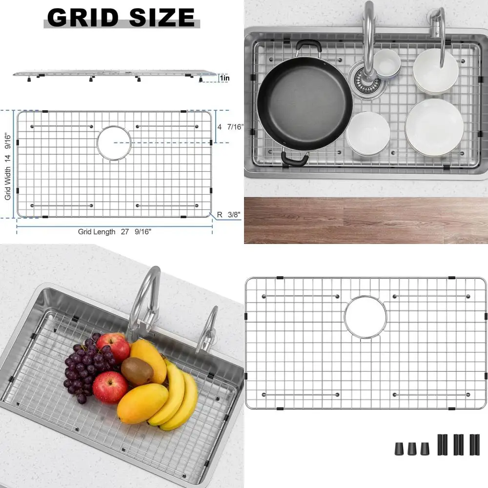 

Кухонная мойка с одинарным сливом, размеры 27-9/16 x 14-9/16, радиус 3/16 дюйма