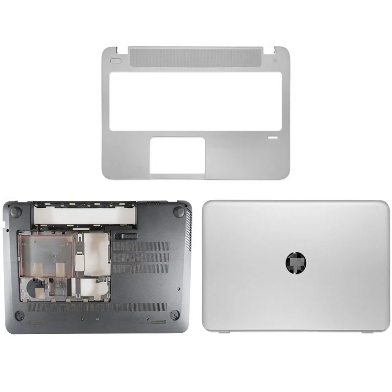 

95%NEW For HP Envy 15-J 15-J013CL 15-J063CL 15-J053CL Series Laptop LCD Back Cover Palmrest Bottom Case A C D Cover Silver