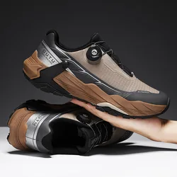 Chaussures de randonnée imperméables pour hommes, baskets de montagne pour hommes, bottes de trekking de camping, chaussures de sport d'escalade, anti ald, nouveau