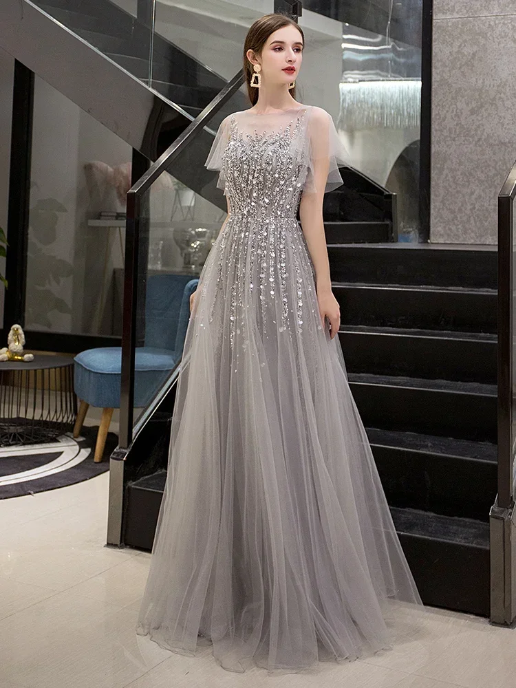 Wedding Party Dress Women Elegant Luxury Suitable Dresses on Request Luxurious Customized Evening Gowns Robe Prom Gown Formal