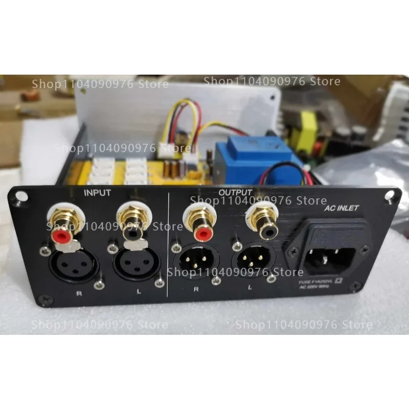 Relay Volume Controller Balanced Passive Preamplifier for High Fidelity Audio System
