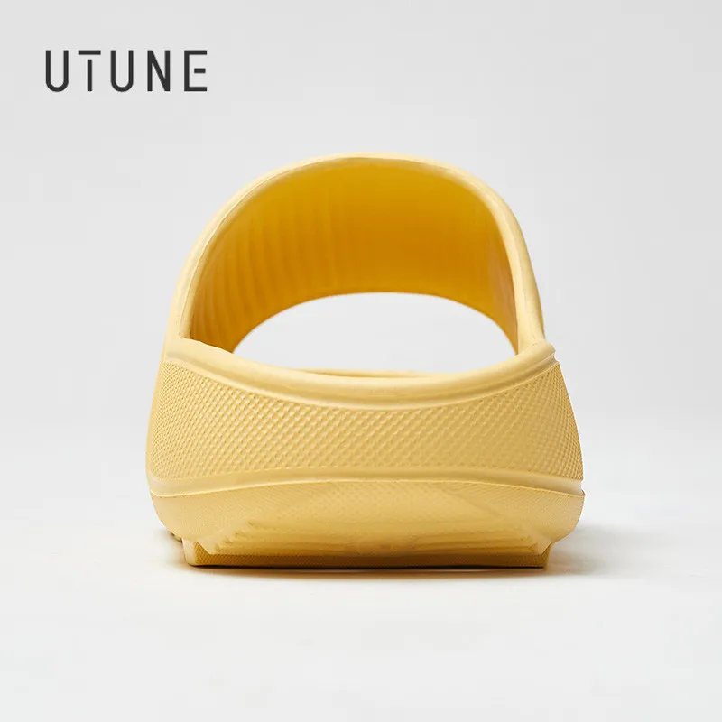 UTUNE EVA Slides Women Bathroom Shoes Hole Leaking Sandals Home Slippers Indoor Shoes Anti-slip Shower Men Slipper For Women