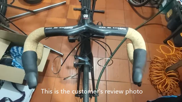 RXL SL-Integrierter Carbon-Fahrradlenker, Rennradstange, Rennradzubehör, 28,6 mm, 400 mm, 420 mm, 440 mm – Detail 5