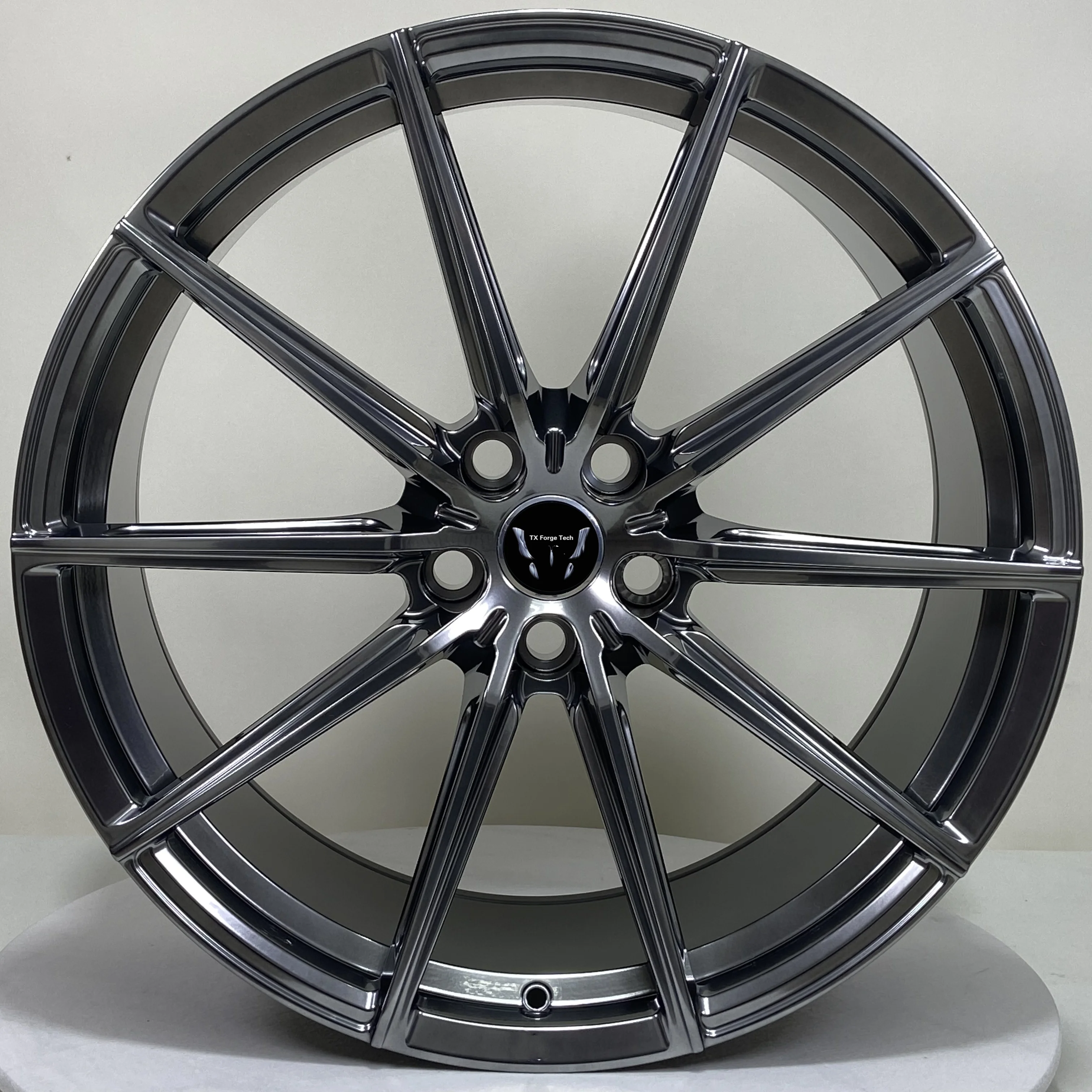 

High-Performance Custom Forged Bronze Aluminum Rims OEM Passenger Car Wheels New Condition 40mm & 25mm ET 98mm PCD