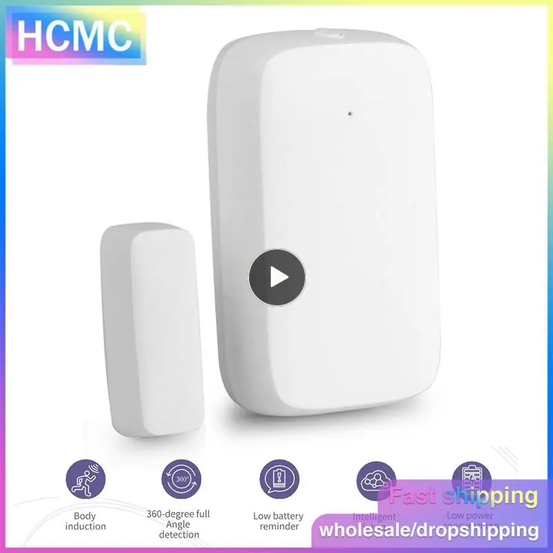 Smart Door Sensor Remote Control Open Closed Detectors Wireless Intelligent Linkage Window Sensor Via Alexa Home