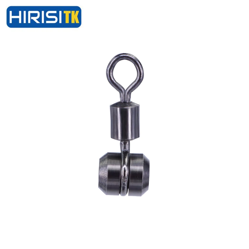 HirisiTK Fishing Swivels 3-Way Swivels Fishing Rig Line Connector Rotation Cross Line Swivels Saltwater Fishing Rolling Swivel