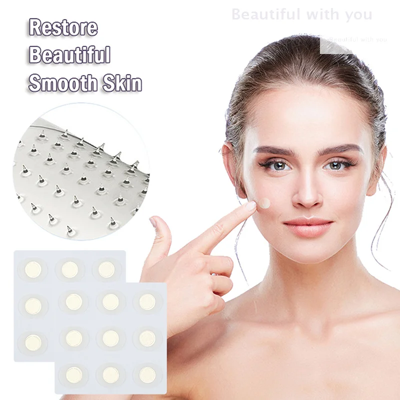 

Stickers Microneedles Anti Acne Pimple Removal Soothing Skin Face Patches Master Healing Blemish Treatment Sticker Zits