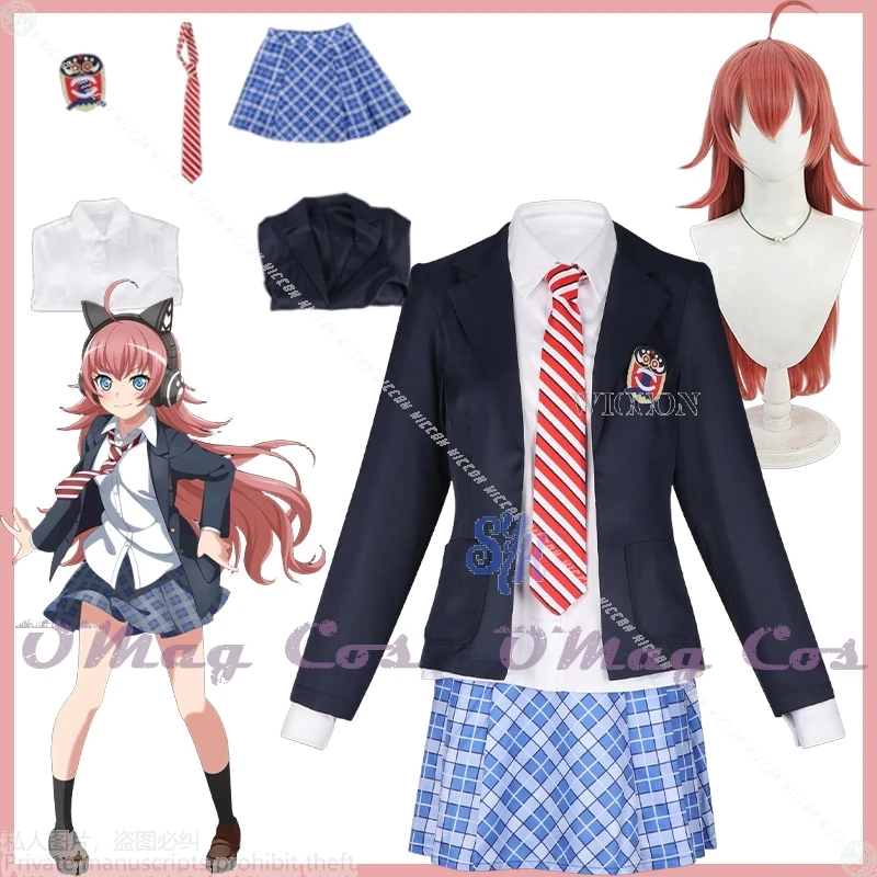 

Tamade Chiyu Cosplay Bang Dream! Anime Costume JK Japanese School Uniform Dress Kawaii Jirai Kei Girls Lolita Halloween Party