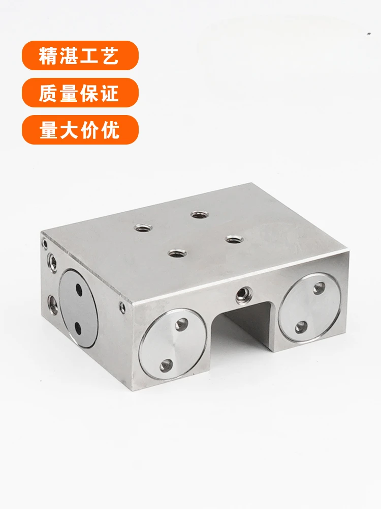 

Pneumatic guide rail locking type linear clamp, air pressure normally open and closed