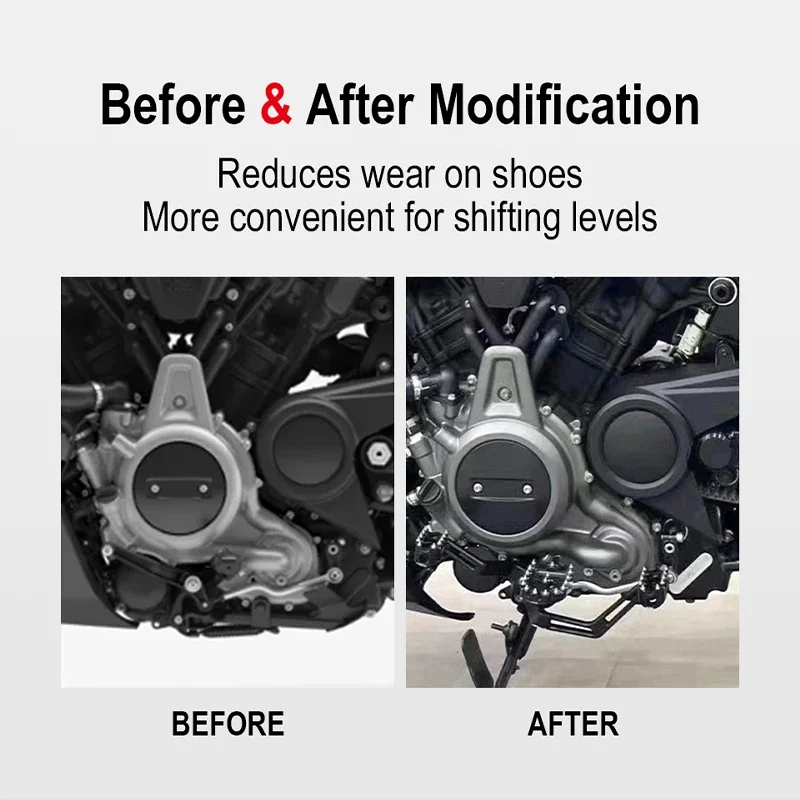 HD Motorcycle RH975 Heel-Toe Shift Lever Fit Nightster975 More Convenient For Shifting Levels Customized