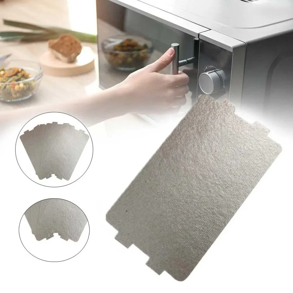 11.6x6.5cm Microwave Oven Mica Sheet Wave Guide Waveguide Cover Sheet For Galanz Midea Microwave Mica Plate Kitchen Accessories