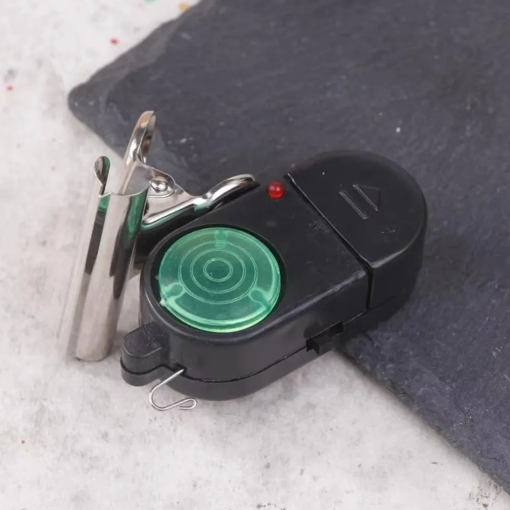 Electric Alarm Fishing Bite Alarm LED Light Indicator Sound Alert Function Fishing Bell Alarm Bite Detection Fishing Rod Alarm