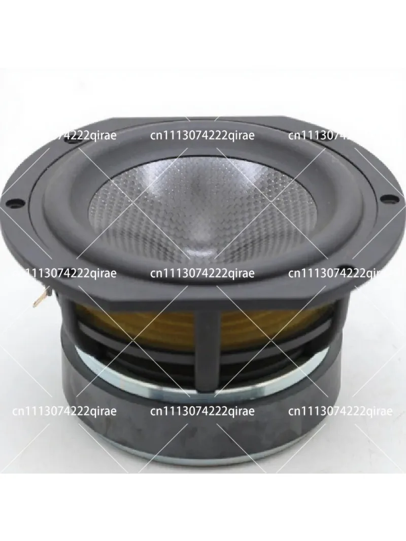 5.5 Inch Carbon Fiber Cone Midwoofer Speaker - 30 Core Large Magnet 8 Ohm 150W Subwoofer for Sound System Upgrade