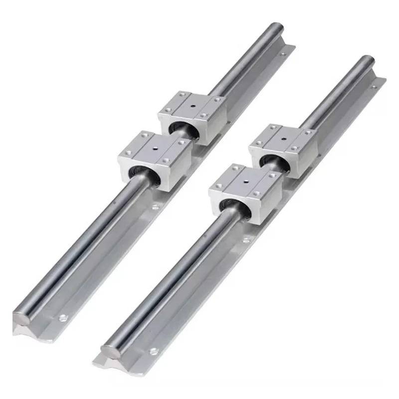 SBR16 Linear Guide Rail Shaft Rail Linear Guide for CNC Sliding System SBR16UU SBR16LUU Block